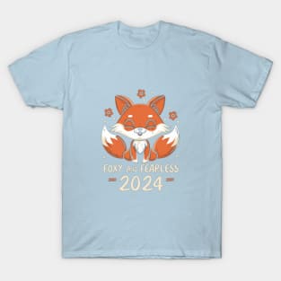 Foxy and fearless in 2024 T-Shirt